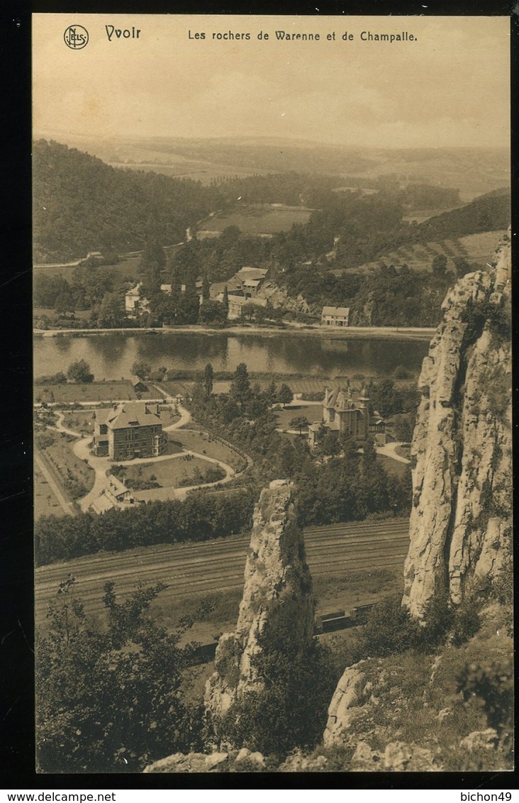 Yvoir Les Rochers De Warenne Et De Champalle Nels - Yvoir