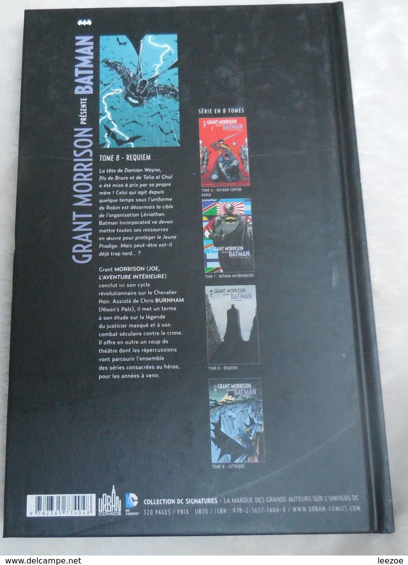 BD Batman (Grant Morrison Présente)  TOME 8. Requiem ....010320 - Batman