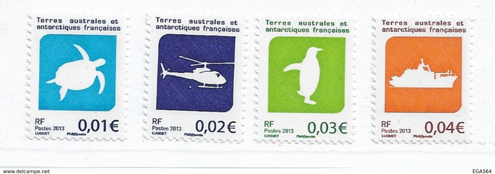 M1 - TAAF PO 677/680** MNH De 2013 - Faune Et Transports. - Neufs