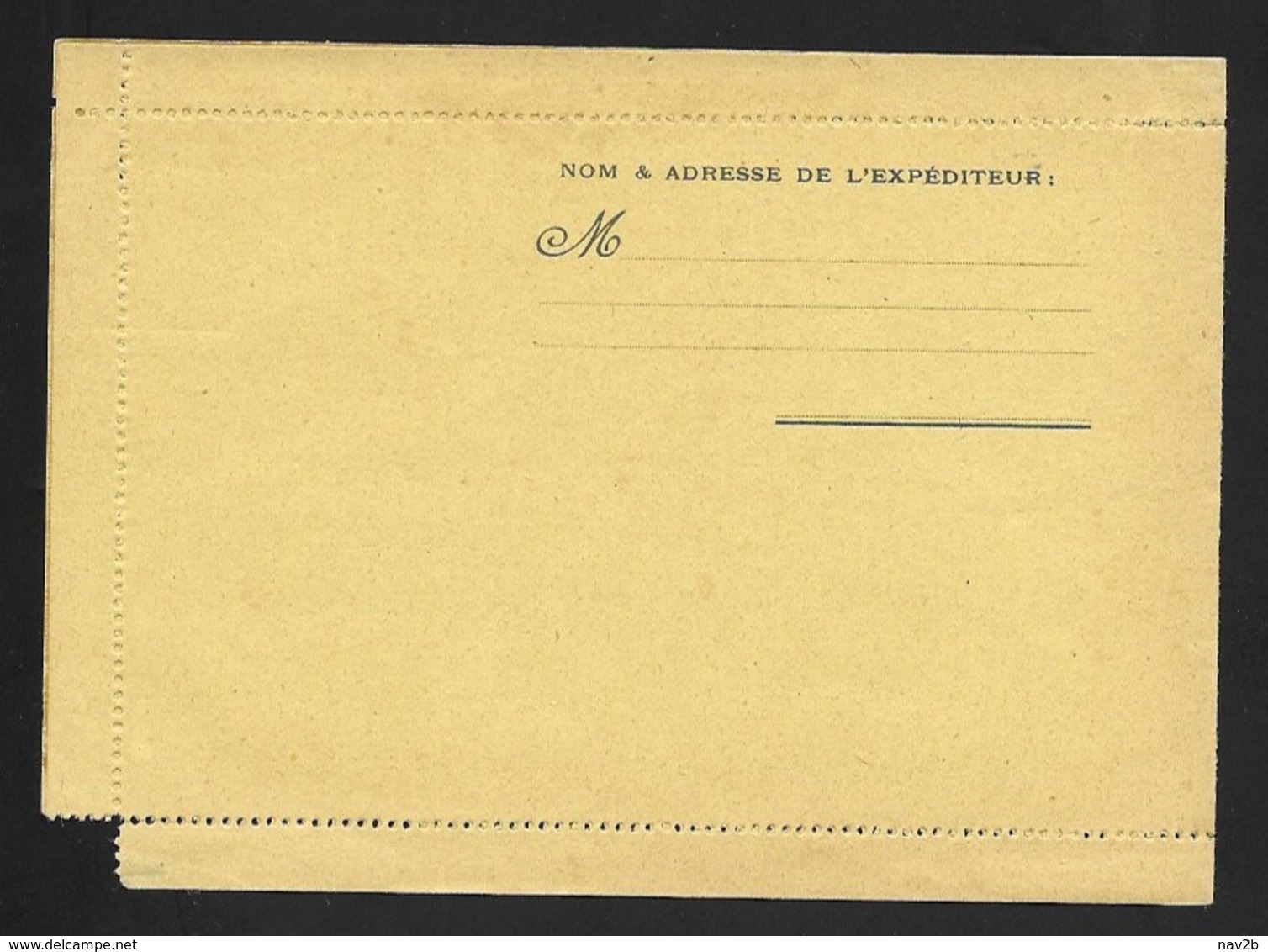 Carte Lettre Franchise Militaire Neuve . ( Dentelure Légèrement Abimée Bas Droit ) - Lettres & Documents