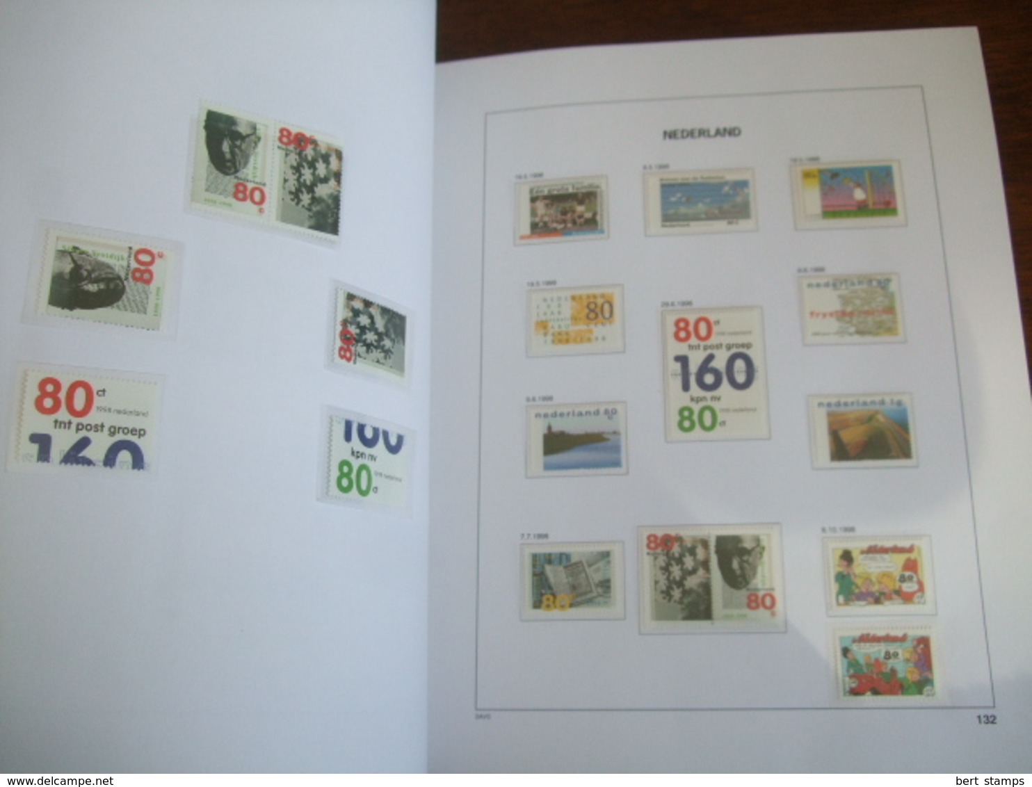 Collection Netherlands in DAVO LUXE album 1996 till 1999 MNH including extra sheets