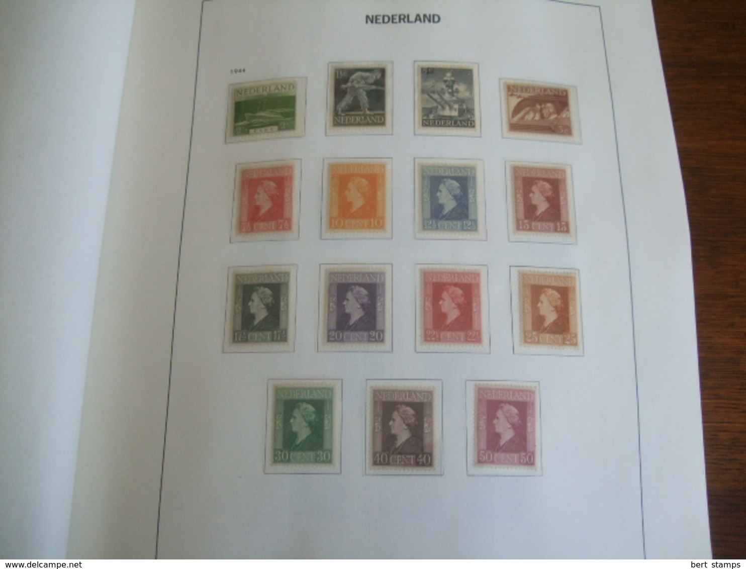 Mooie Collectie Nederland, Nice Collection Netherlands, MNH And Hinged From 1944 - 1989 - Verzamelingen