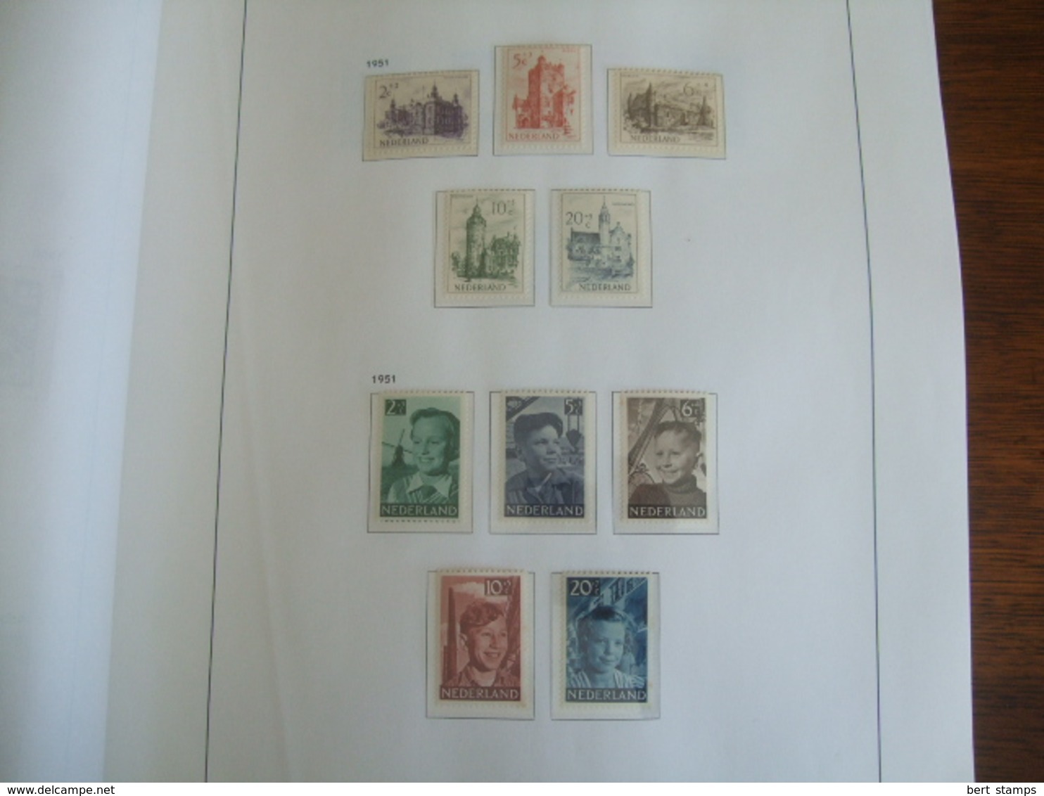 Mooie collectie Nederland, nice Collection Netherlands, MNH and Hinged from 1944 - 1989