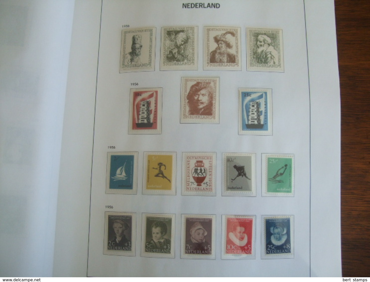 Mooie collectie Nederland, nice Collection Netherlands, MNH and Hinged from 1944 - 1989