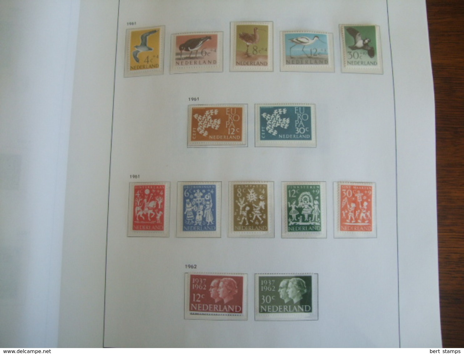 Mooie collectie Nederland, nice Collection Netherlands, MNH and Hinged from 1944 - 1989