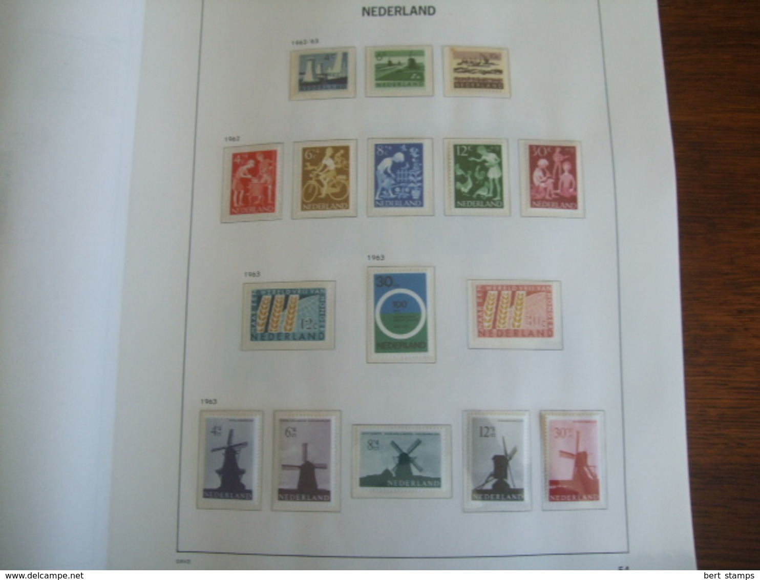 Mooie collectie Nederland, nice Collection Netherlands, MNH and Hinged from 1944 - 1989