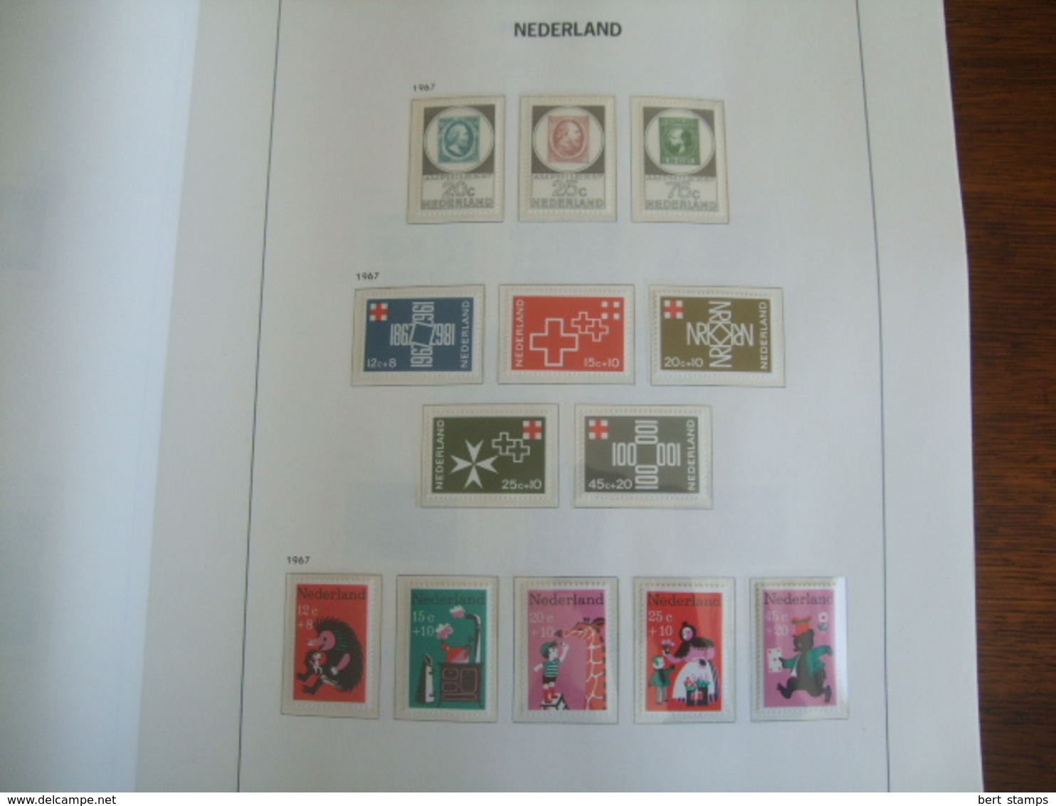 Mooie collectie Nederland, nice Collection Netherlands, MNH and Hinged from 1944 - 1989