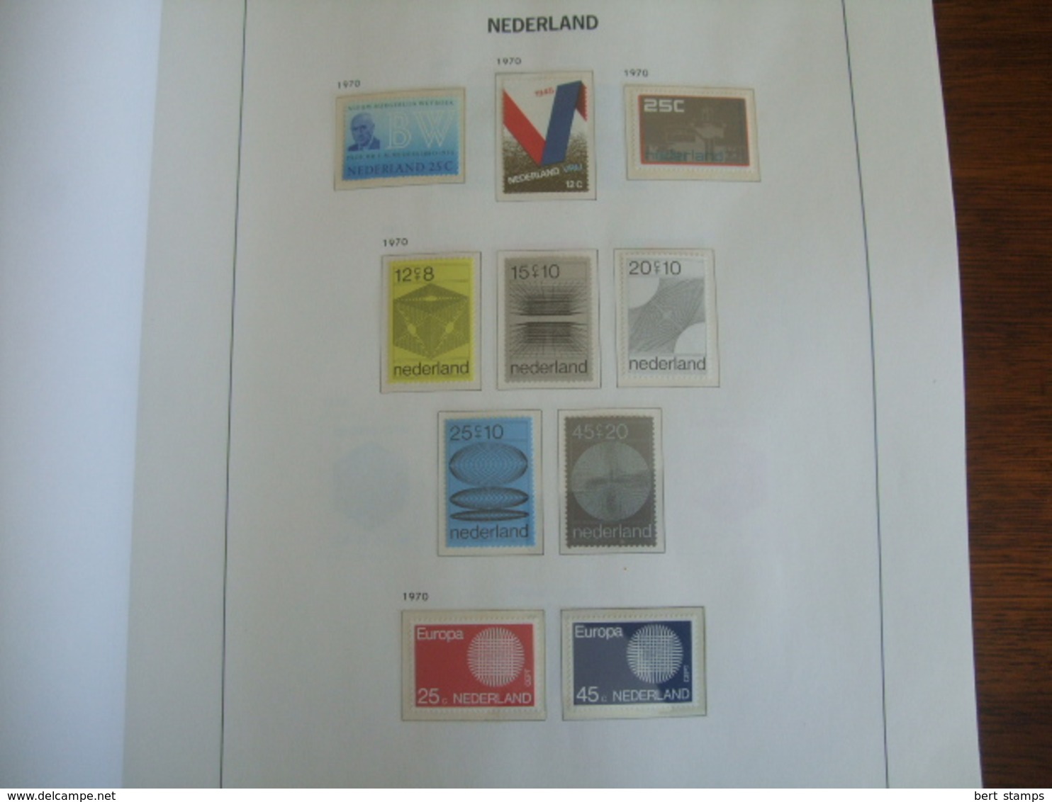 Mooie collectie Nederland, nice Collection Netherlands, MNH and Hinged from 1944 - 1989