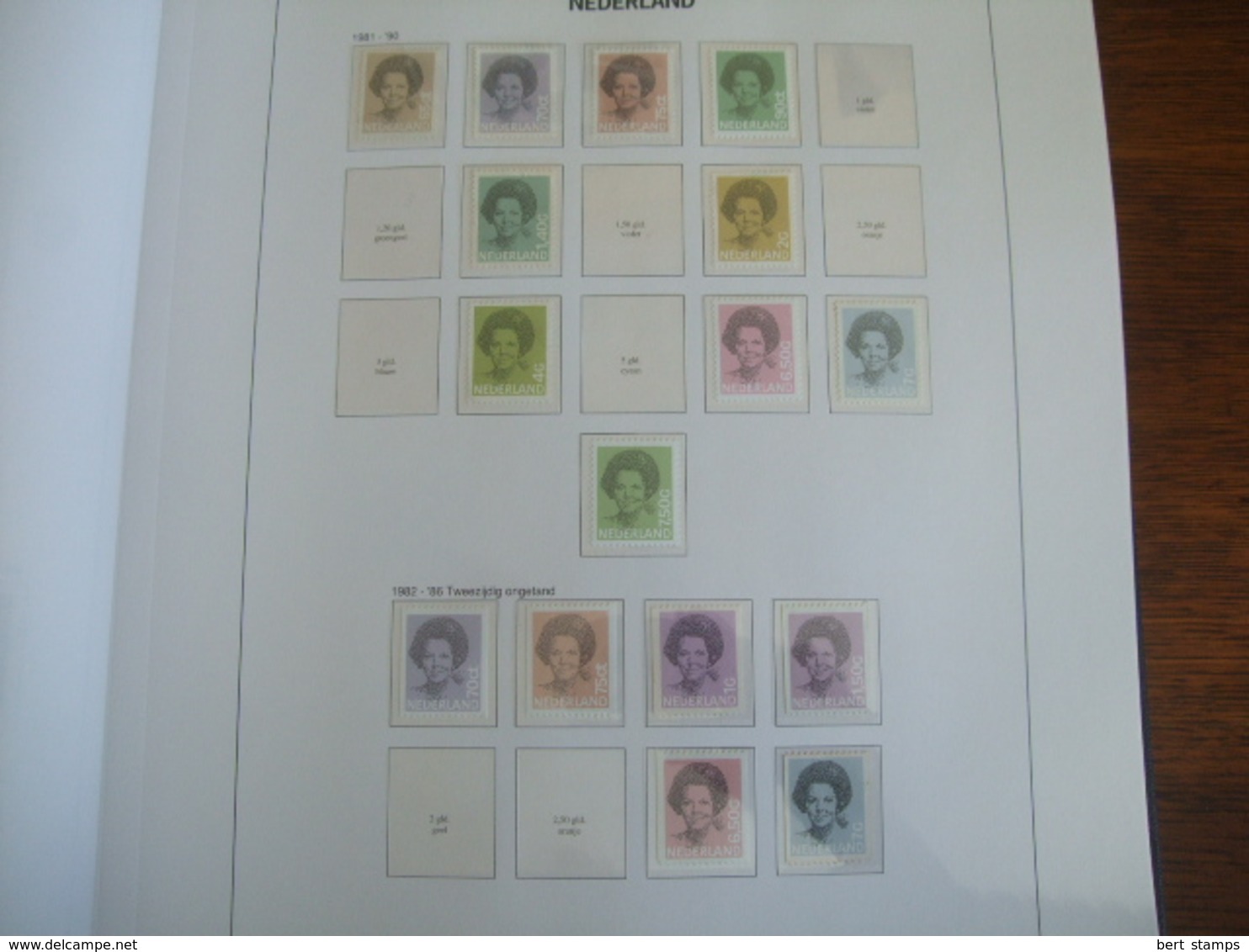 Mooie collectie Nederland, nice Collection Netherlands, MNH and Hinged from 1944 - 1989