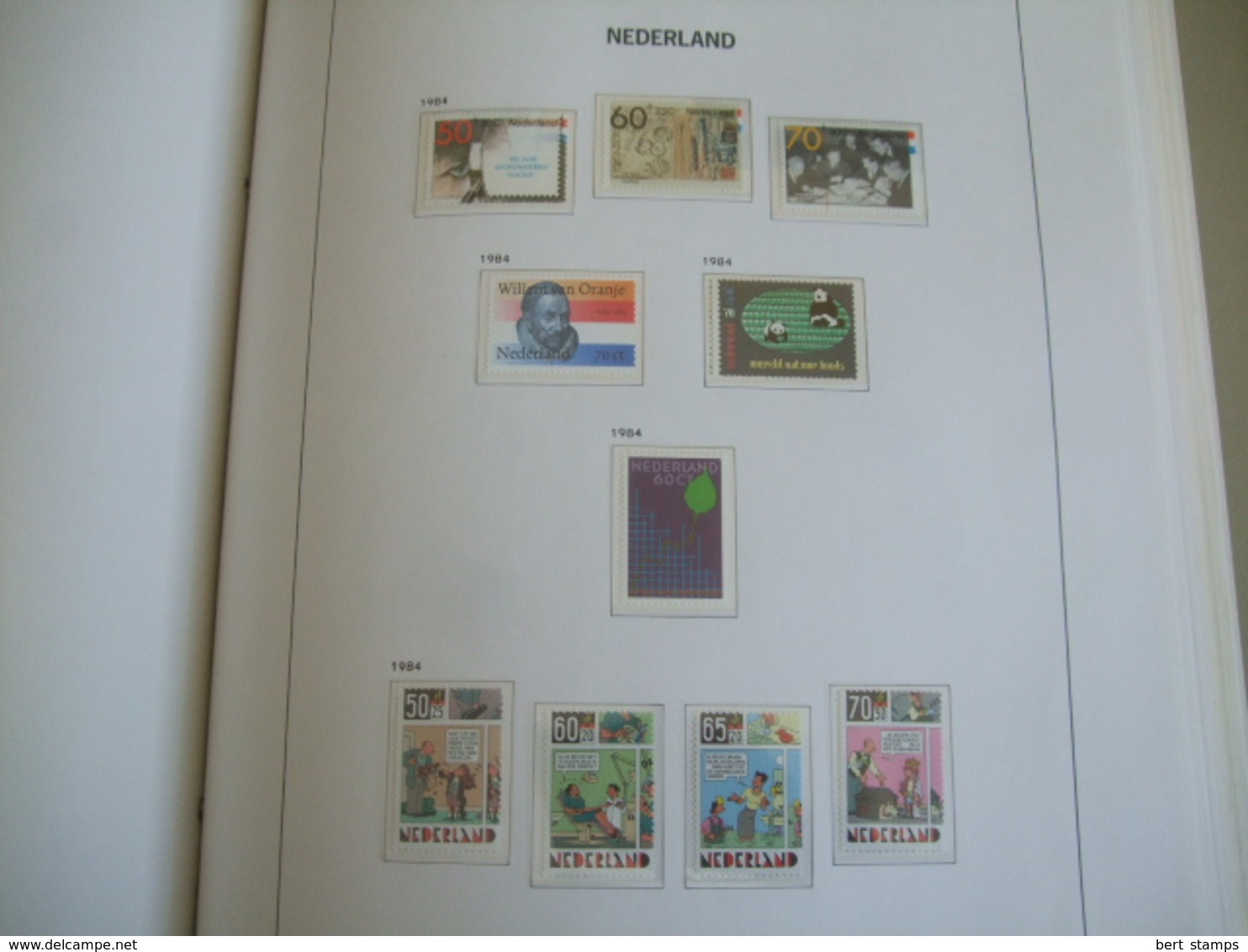 Mooie collectie Nederland, nice Collection Netherlands, MNH and Hinged from 1944 - 1989