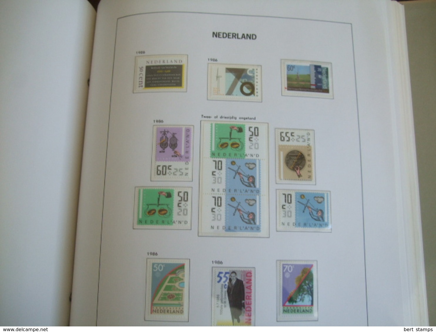 Mooie collectie Nederland, nice Collection Netherlands, MNH and Hinged from 1944 - 1989