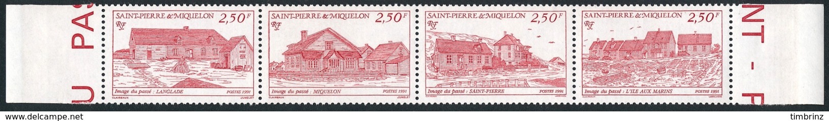 ST-PIERRE ET MIQUELON  - Année Complète 1991 + AVION - Yv. 534 à 554 + PA 70 ** MNH  22 Tp  ..Réf.SPM11785 - Annate Complete