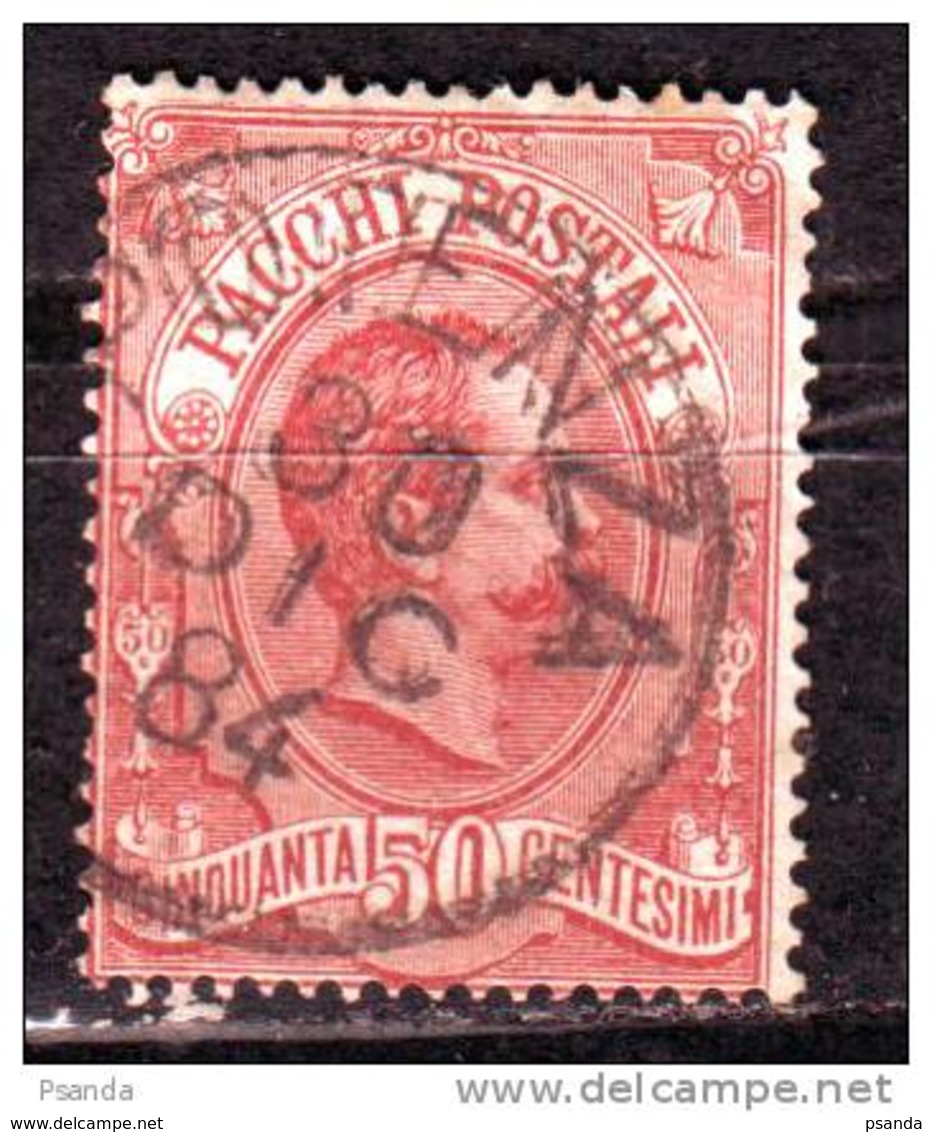 1884 - Italy, No. 3, Parcel Stamp Canc. - Postal Parcels