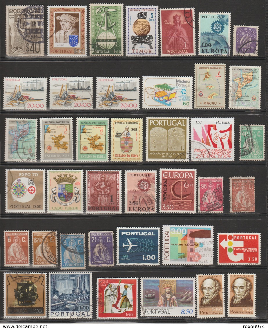 LOT TIMBRES MONDE  1114 OBLITERES +  112 NEUFS**      46 SCAN