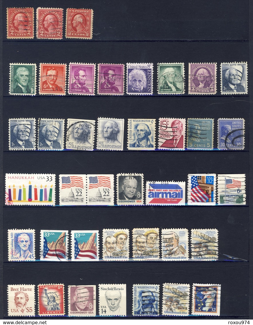 LOT TIMBRES MONDE  1114 OBLITERES +  112 NEUFS**      46 SCAN