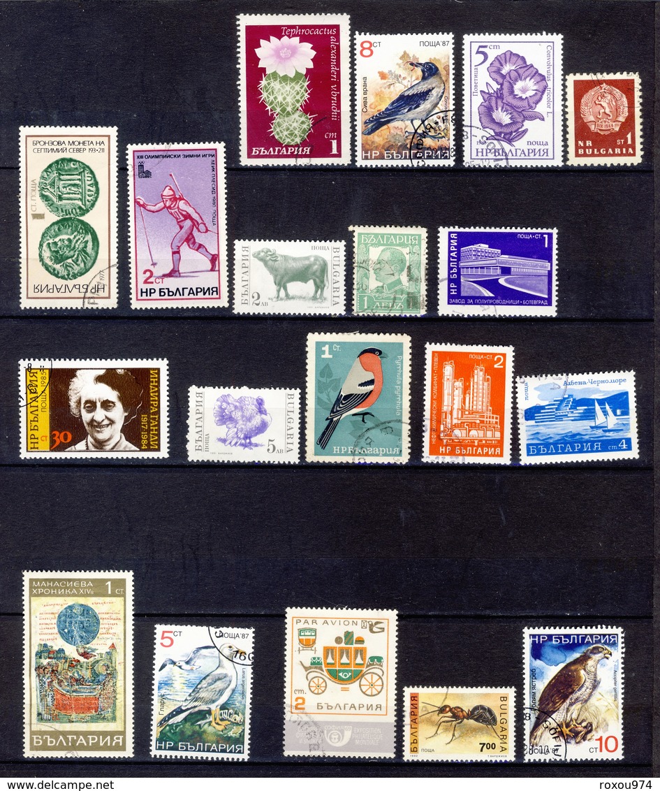 LOT TIMBRES MONDE  1114 OBLITERES +  112 NEUFS**      46 SCAN