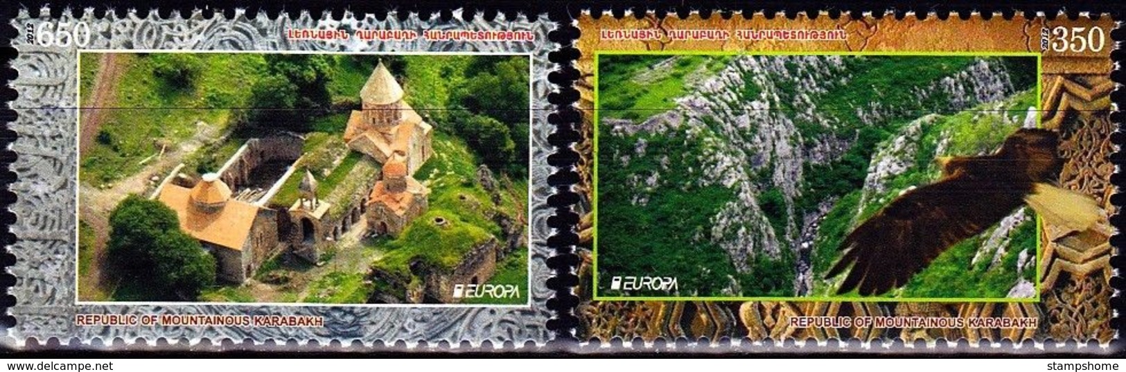 Europa Cept - 2012 - Nagorno Karabakh - (Visit) ** MNH - 2012