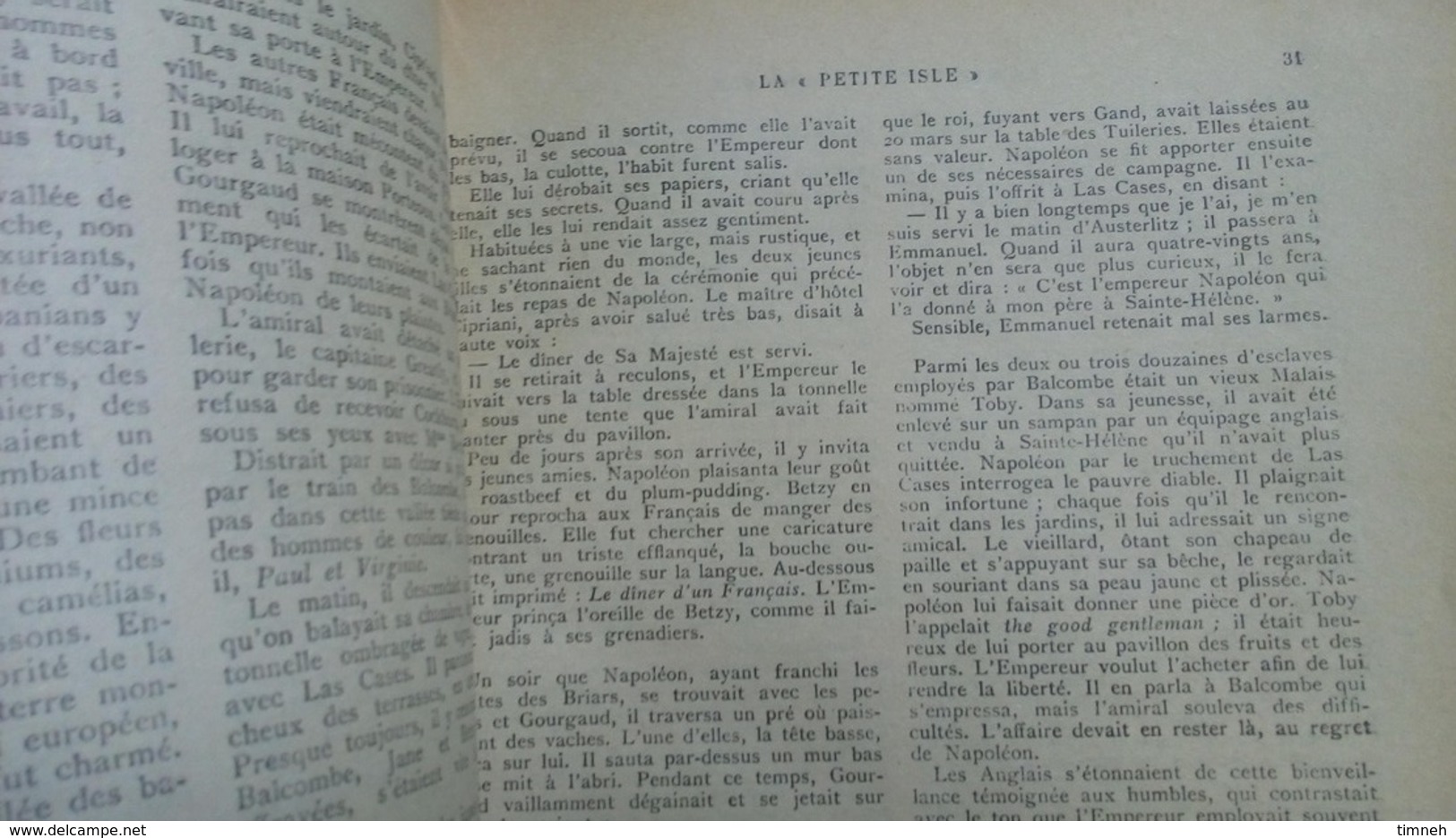 NAPOLEON - OCTAVE AUBRY - SAINTE HELENE - LES 2 TOMES - 1938 FLAMMARION - LA CAPTIVITE ET LA MORT DE L'EMPEREUR -