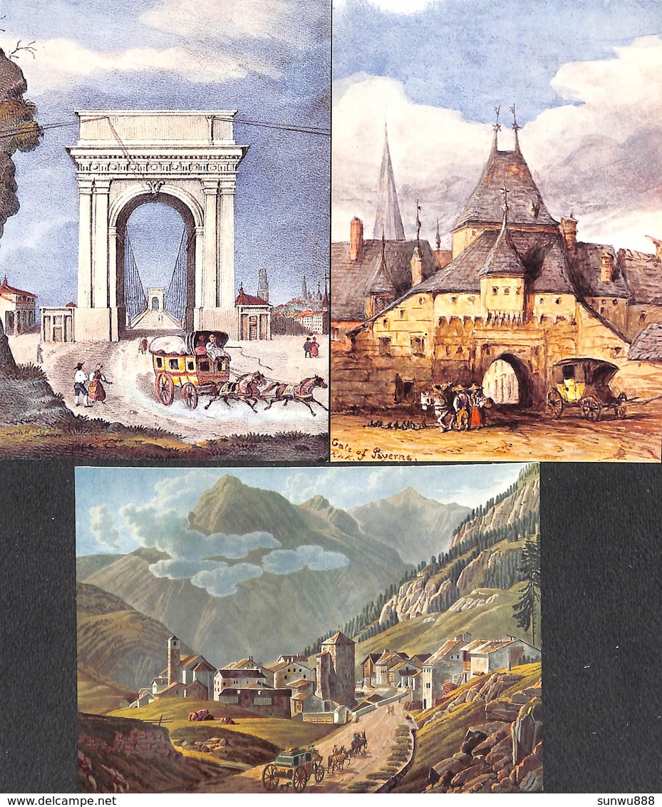 Lot 12 Cartes - PTT-Museum Musée Des PTT Bern (animation Diligence...) - Poste & Facteurs