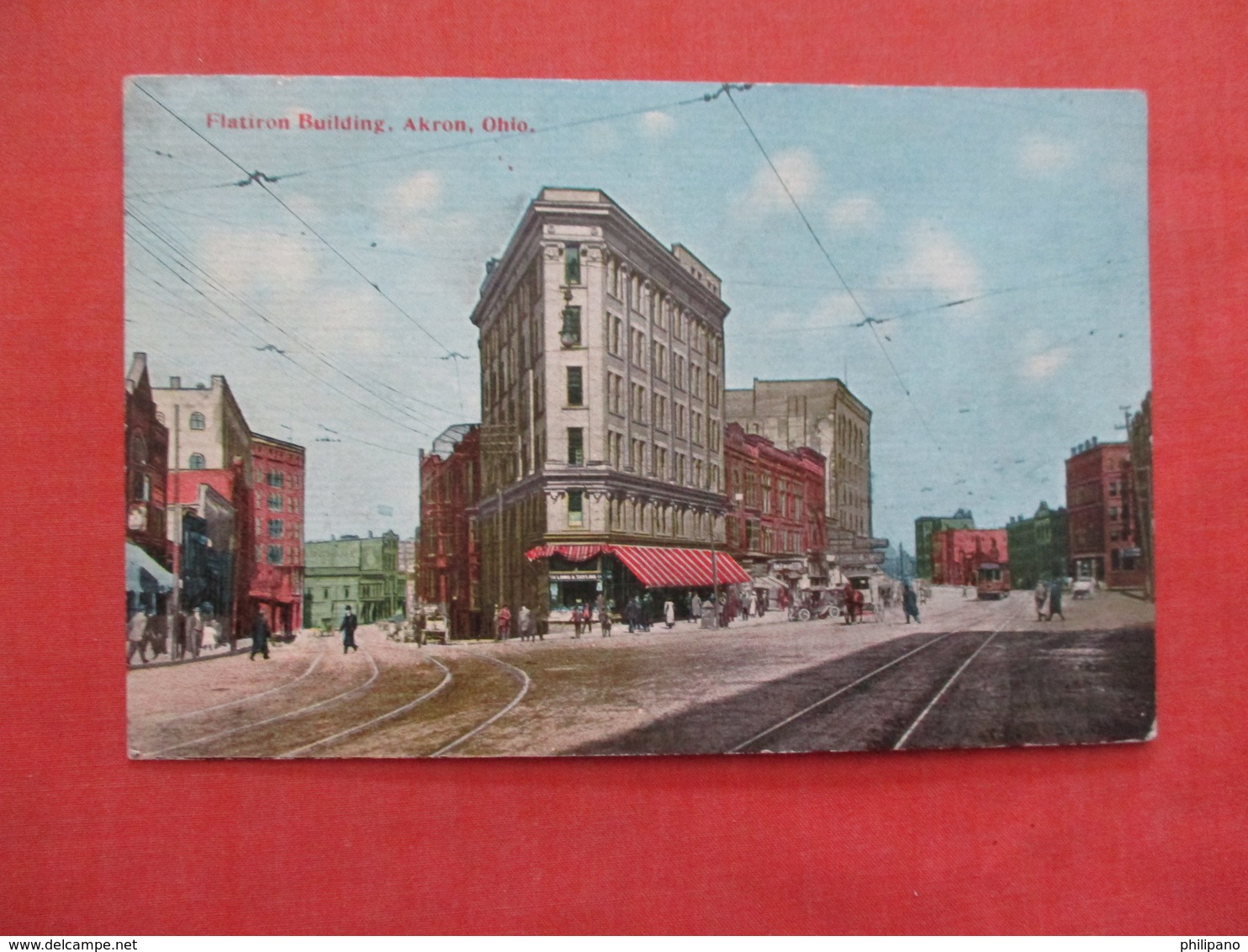 Flatiron Building   Akron  Ohio  Ref 3945 - Akron