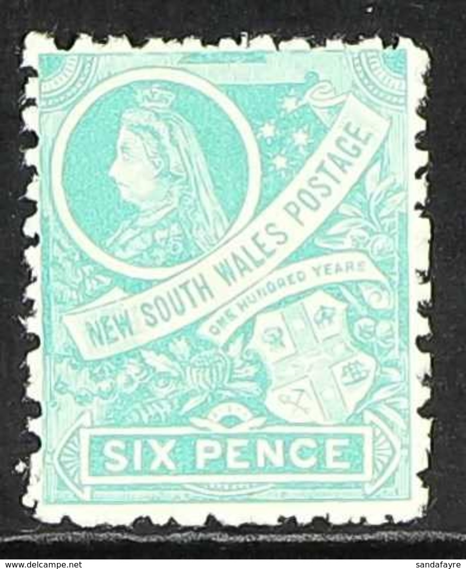 NEW SOUTH WALES 1899 6d Emerald- Green, SG 307, Never Hinged Mint. For More Images, Please Visit Http://www.sandafayre.c - Autres & Non Classés