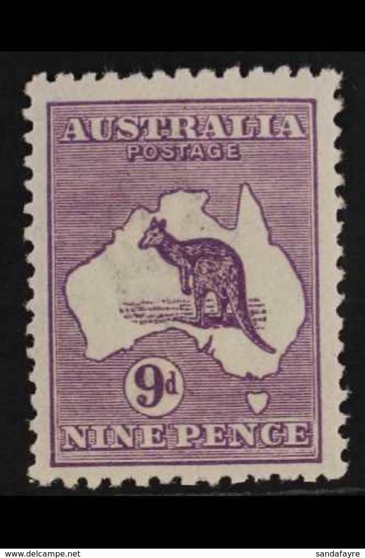 1915-27 9d Violet Roo Die IIB, SG 39b, Very Fine Mint, Very Fresh. For More Images, Please Visit Http://www.sandafayre.c - Altri & Non Classificati