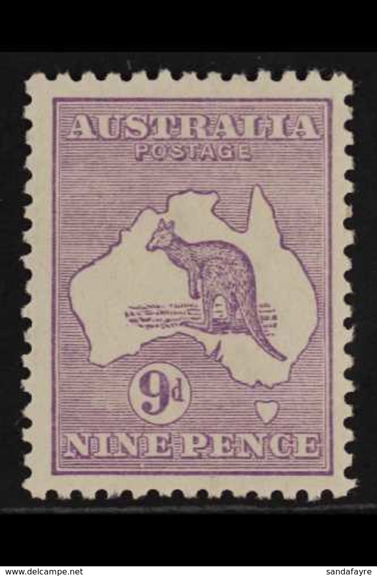 1915-27 9d Violet Roo Die II, SG 39, Very Fine Mint, Very Fresh. For More Images, Please Visit Http://www.sandafayre.com - Autres & Non Classés