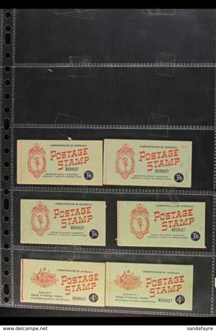 1949-1965 QEII "STERLING" BOOKLETS COLLECTION A Highly Complete Collection For The Period Of Complete Booklets Including - Autres & Non Classés