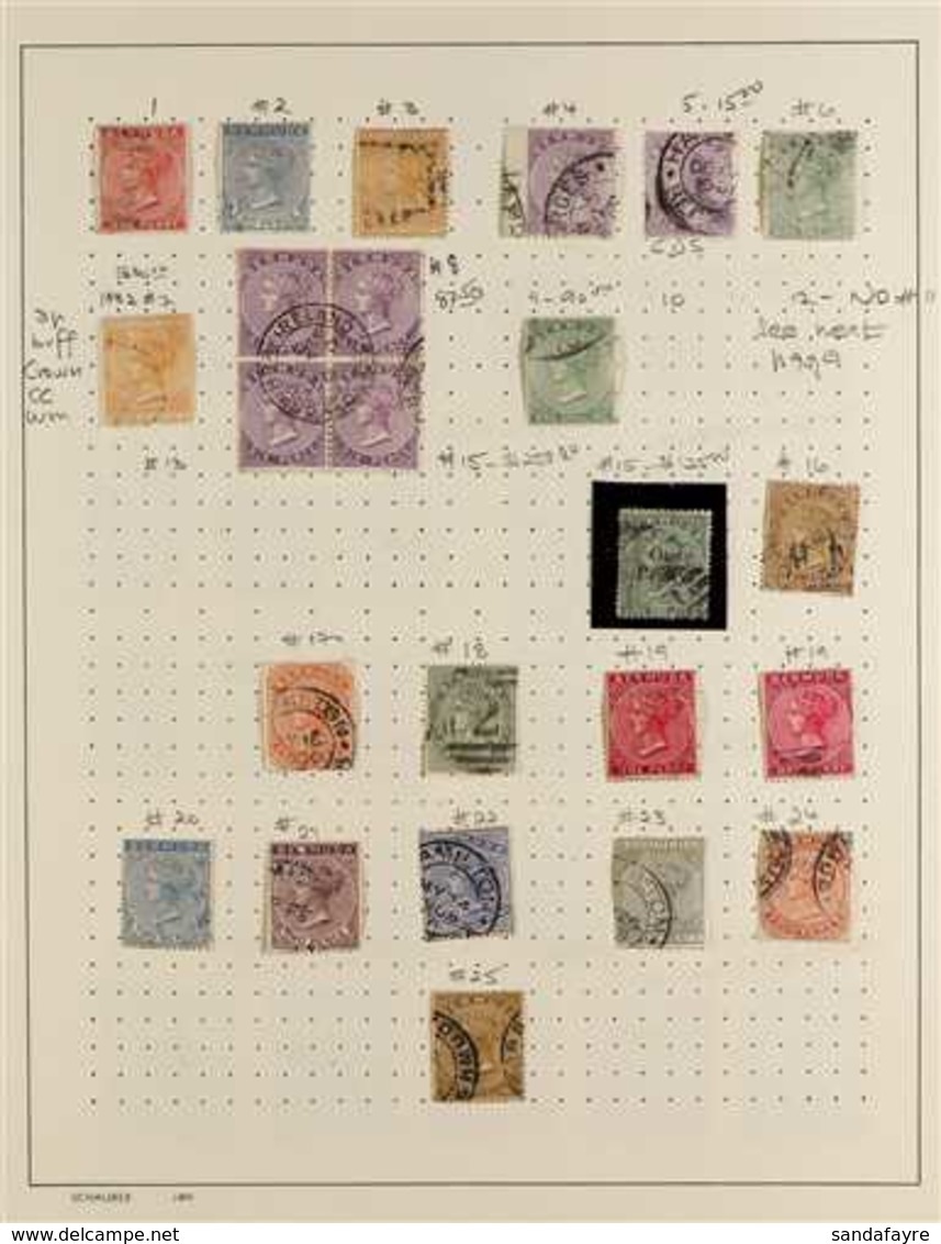1865-1953 EXTENSIVE FINE USED COLLECTION Fine Used Collection With Many Complete Sets And Better Values Including 1865 W - Bermudes
