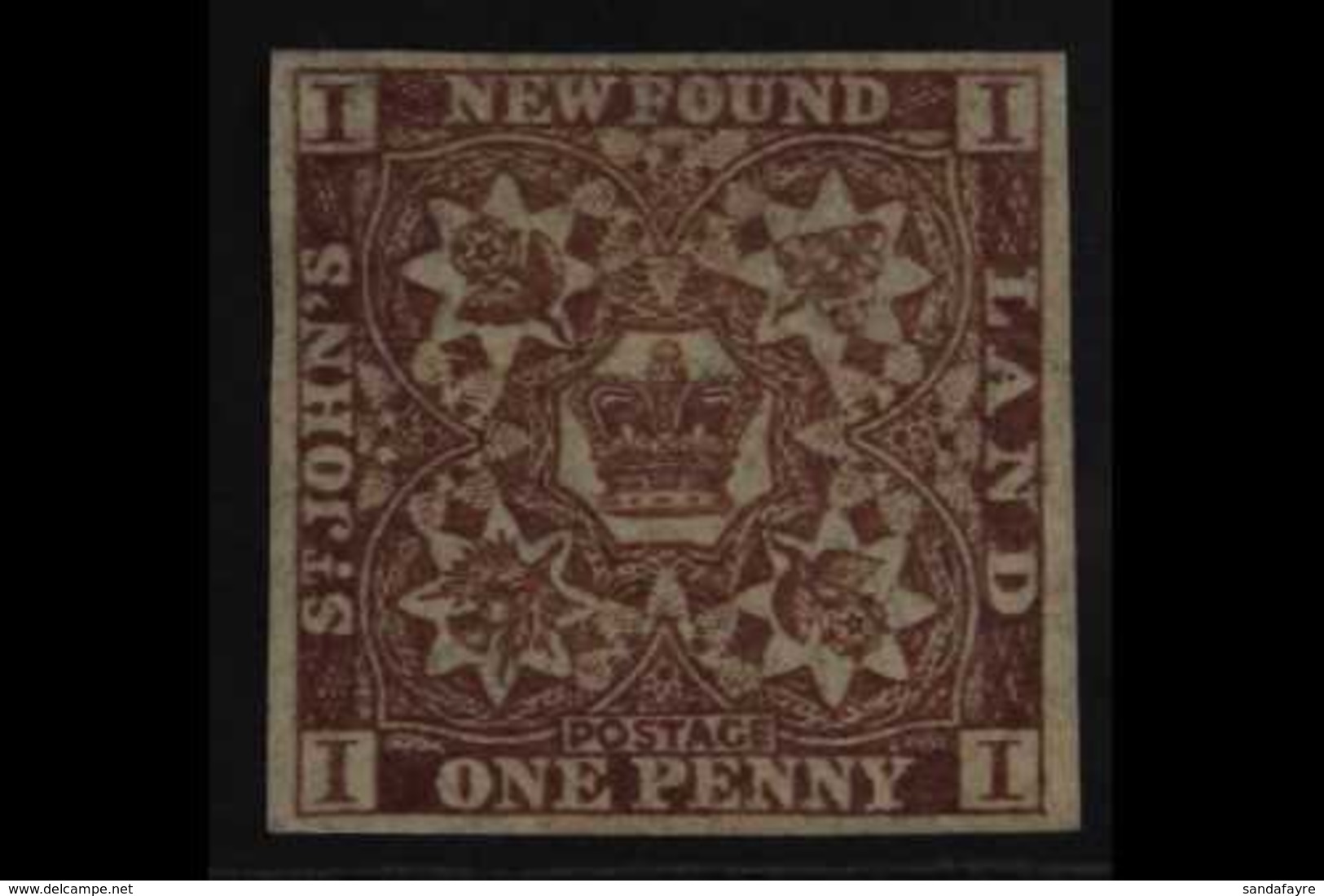 1862 1d Chocolate Brown, SG 16, Very Fine Mint, Large Part Og With Neat Even Margins And Crisp Even Engraving. For More  - Altri & Non Classificati