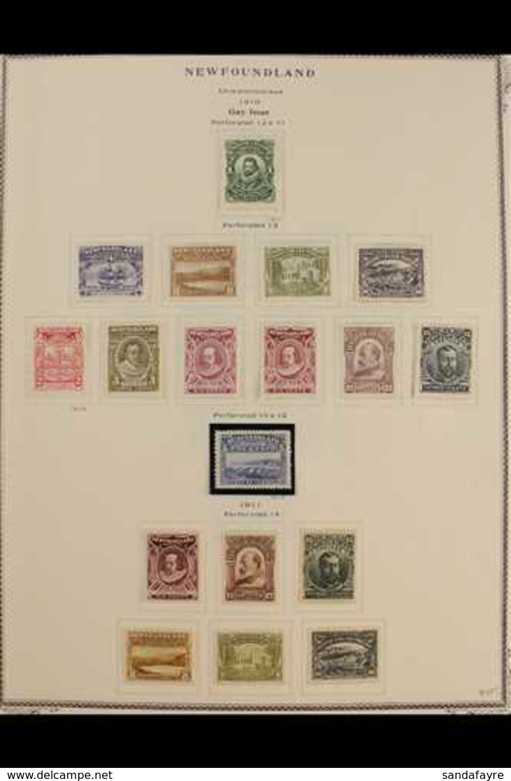 1910 - 1946 COMPLETE MINT POSTAGE COLLECTION Superb Range Of Fresh Mint Sets, Complete For The Period, Includes 1910 And - Altri & Non Classificati