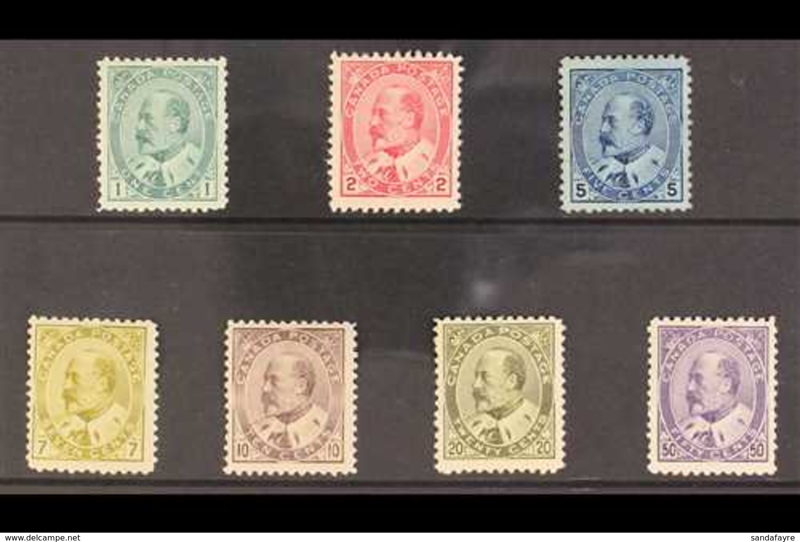 1903-12 KEVII Definitive Set, SG 173/87, Set Of All Values With Vibrant Colours, Very Fine Mint (7 Colours) For More Ima - Other & Unclassified