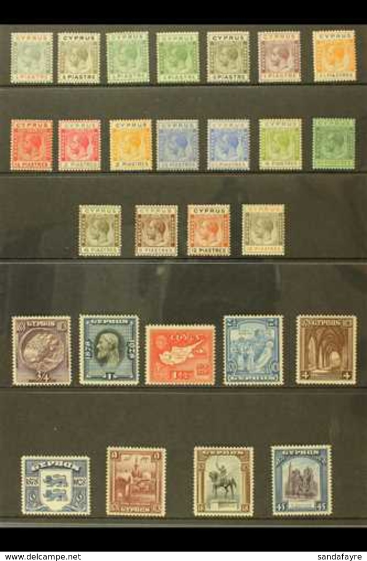 1924-1938 MINT RANGES On Stock Cards, Inc 1924-28 Set To 18pi, 1928 Anniv Set To 18pi (x2) & 45pi (x3), 1938-51 Pictoria - Altri & Non Classificati