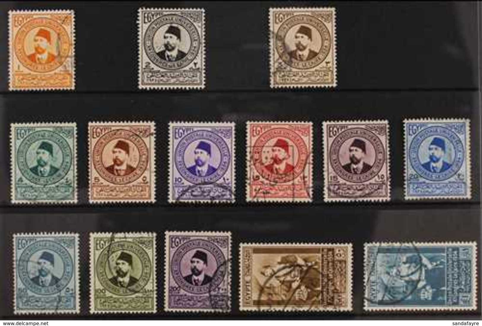 1934 Postal Union Congress Complete Set, SG 219/32, Fine Used (14 Stamps) For More Images, Please Visit Http://www.sanda - Altri & Non Classificati