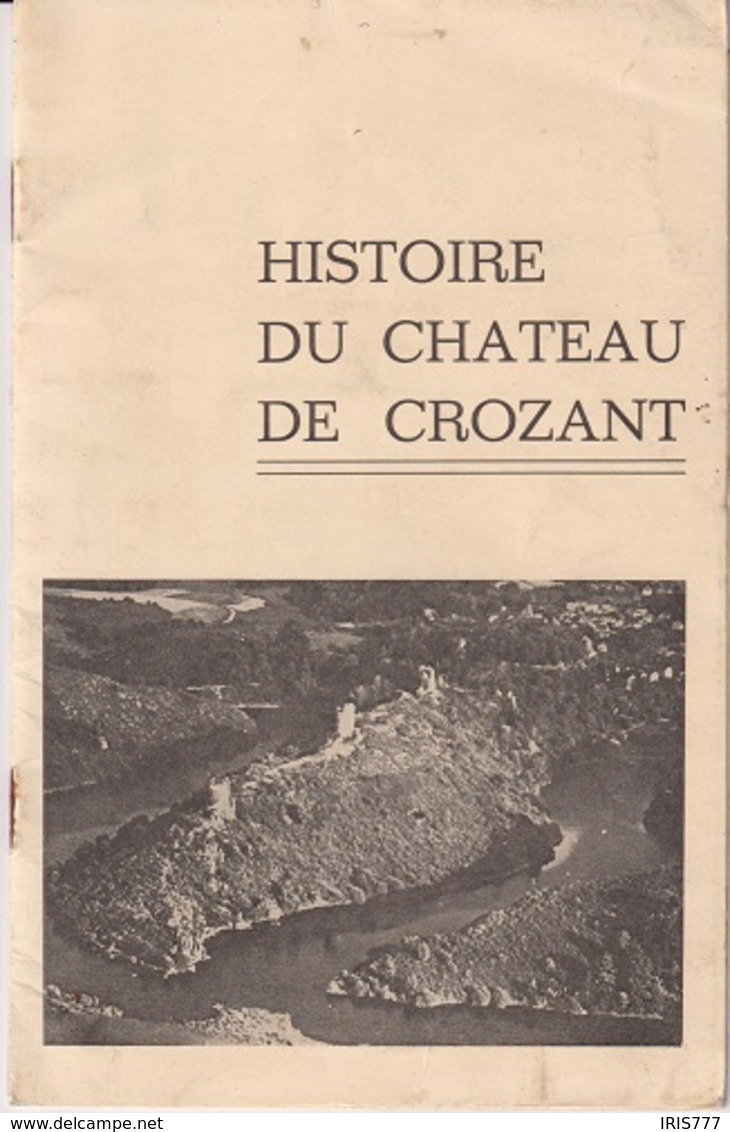 HISTOIRE DU CHATEAU DE CROZANT - Documents Historiques