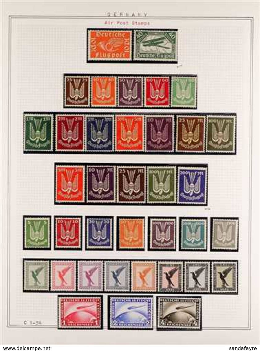 1919-1944 ATTRACTIVE VERY FINE MINT COLLECTION In Hingeless Mounts On Leaves, All Different, Some Stamps Are NEVER HINGE - Autres & Non Classés