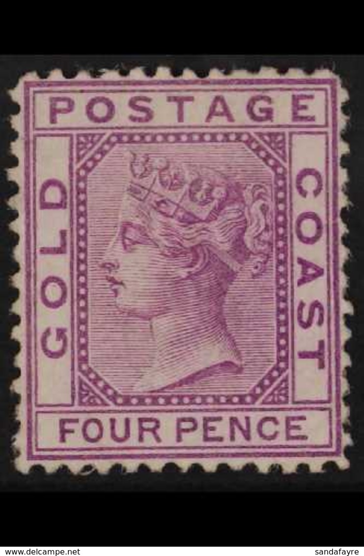 1975 4d Magenta, Wmk CC, SG 2, Very Fine Mint No Gum. Cat £475 For More Images, Please Visit Http://www.sandafayre.com/i - Côte D'Or (...-1957)