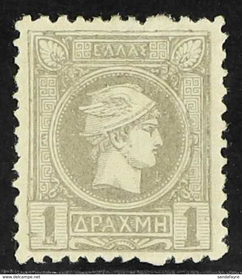 1889-95 1d Grey Small Hermes Athens Print Perf 11½ (Michel 92 A, SG 109), Fine Mint Part Gum, Cat £500. For More Images, - Autres & Non Classés