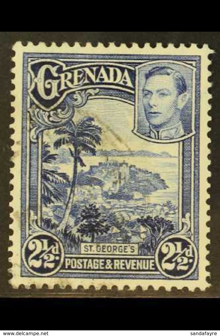 1950 2½d Bright Blue Perf 12½ X 13½, SG 157a, Very Fine Used. Scarce. For More Images, Please Visit Http://www.sandafayr - Grenade (...-1974)