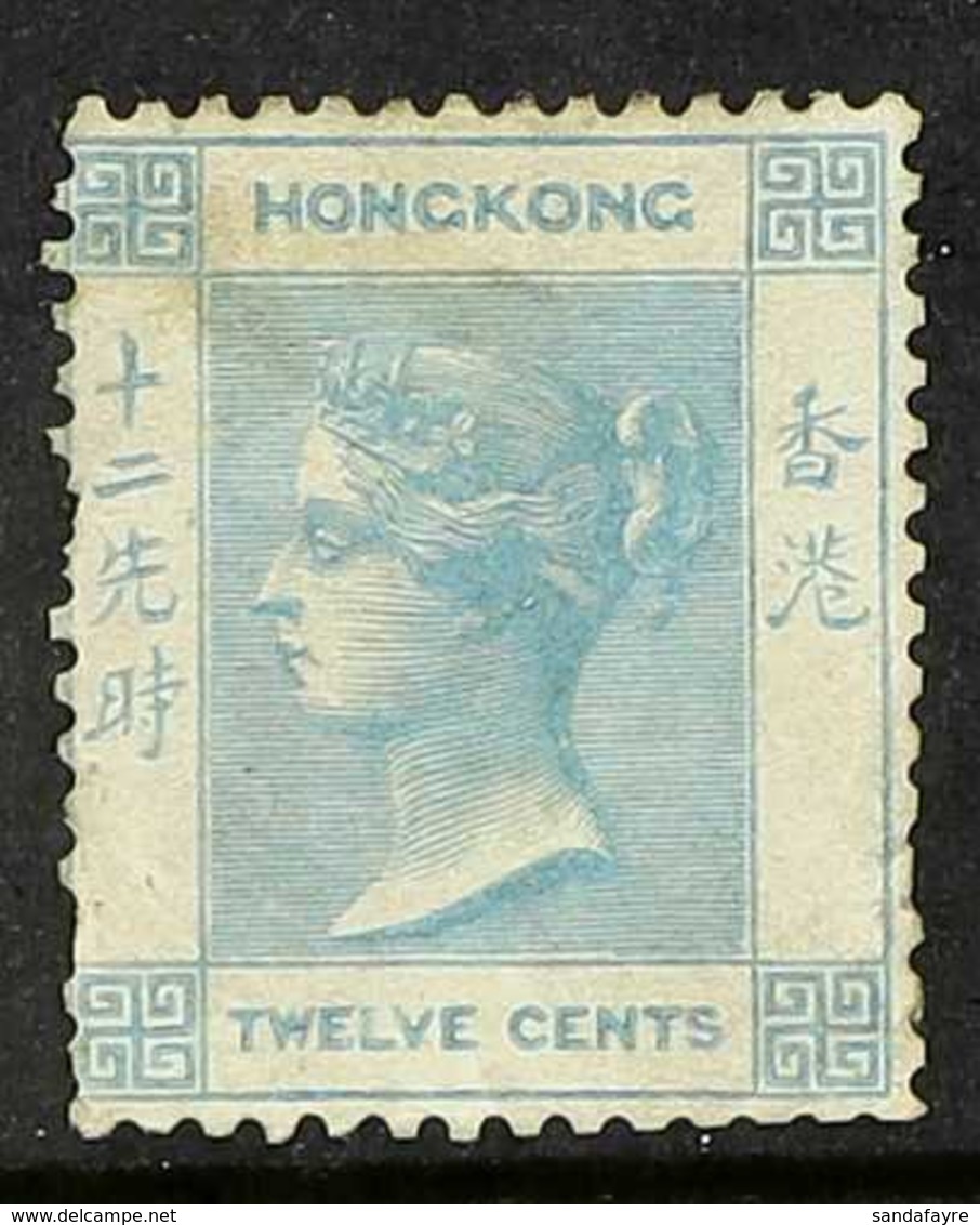 1862-63 12c Pale Greenish Blue No Wmk, SG 3, Unused Without Gum, A Little Dirty, Perf Faults. Cat £700. For More Images, - Altri & Non Classificati