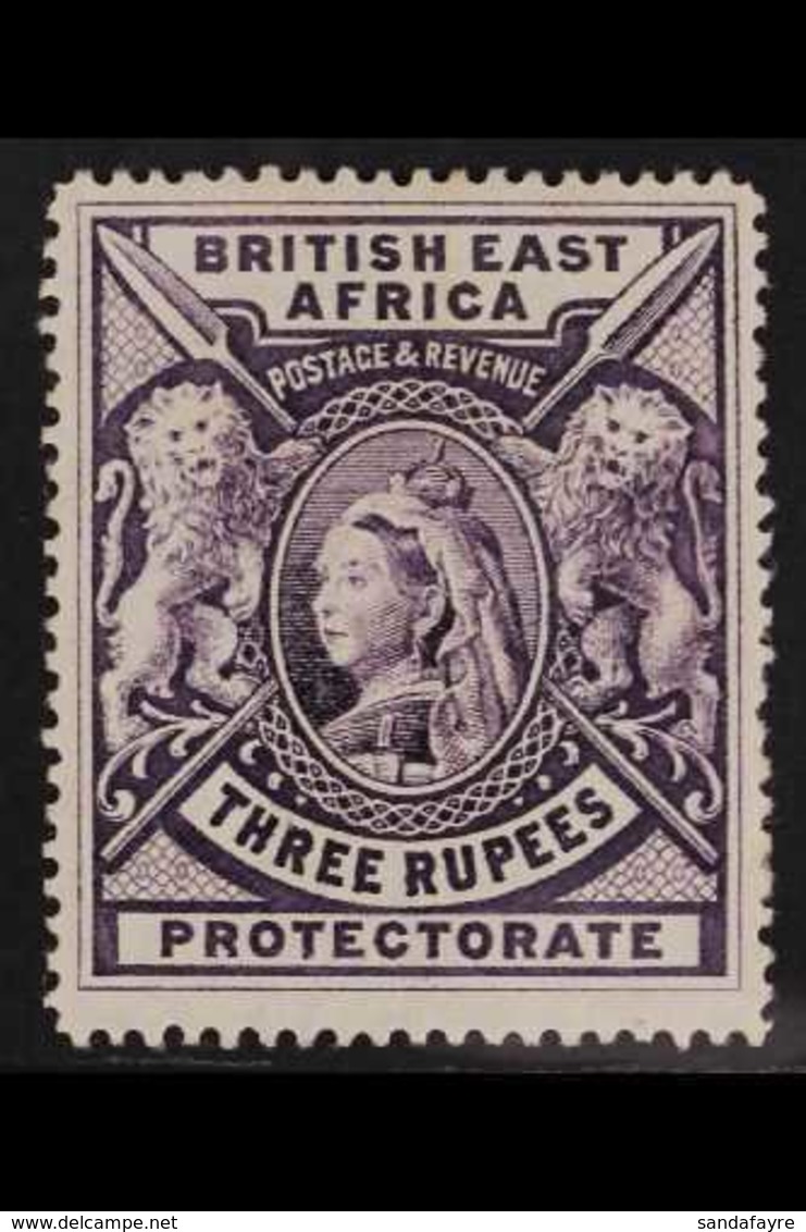 1895 3r Deep Violet, Queen Victoria, SG 94, Very Fine Mint. For More Images, Please Visit Http://www.sandafayre.com/item - Vide