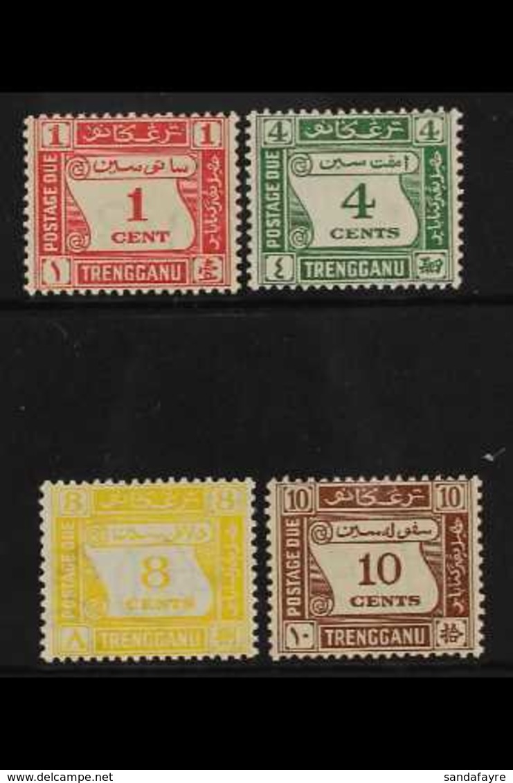 TRENGGANU 1937 Postage Dues Set SG D1/4, Very Fine Mint (4 Stamps) For More Images, Please Visit Http://www.sandafayre.c - Autres & Non Classés