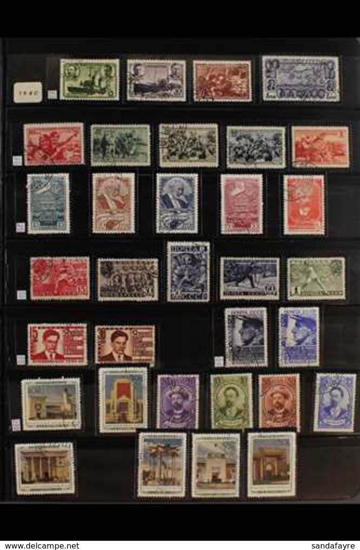 1940-1956 FINE USED COLLECTION On Stock Pages, ALL DIFFERENT, Includes 1947 Revolution M/s (small Faults), 1949 UPU Impe - Autres & Non Classés