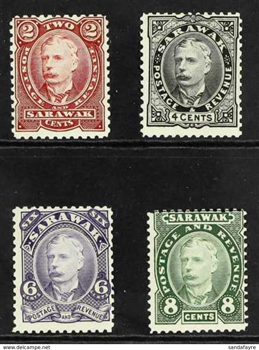 1895 Sir Charles Brooke Set, Scott 28/31, SG 28/31, Never Hinged Mint (4 Stamps) For More Images, Please Visit Http://ww - Sarawak (...-1963)