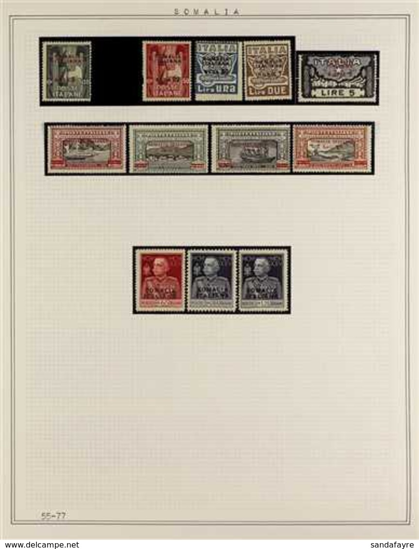1922-1967 ALL DIFFERENT MINT & NHM COLLECTION.  An Attractive Collection, Chiefly Of Complete 1950's & 60's Postal & Air - Somalie (1960-...)