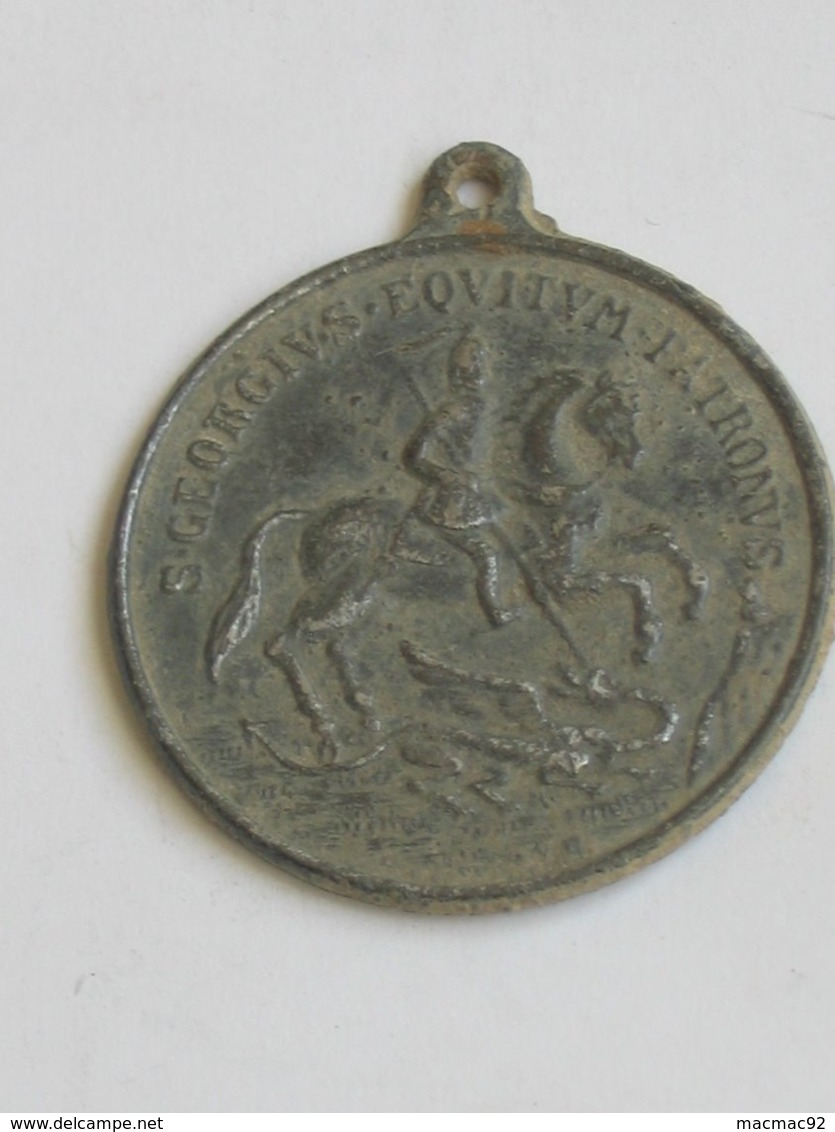 Médaille De Voyage - S. Georgius Equitum Patronus / In Tempestate Securitas  **** EN ACHAT IMMEDIAT **** - Adel