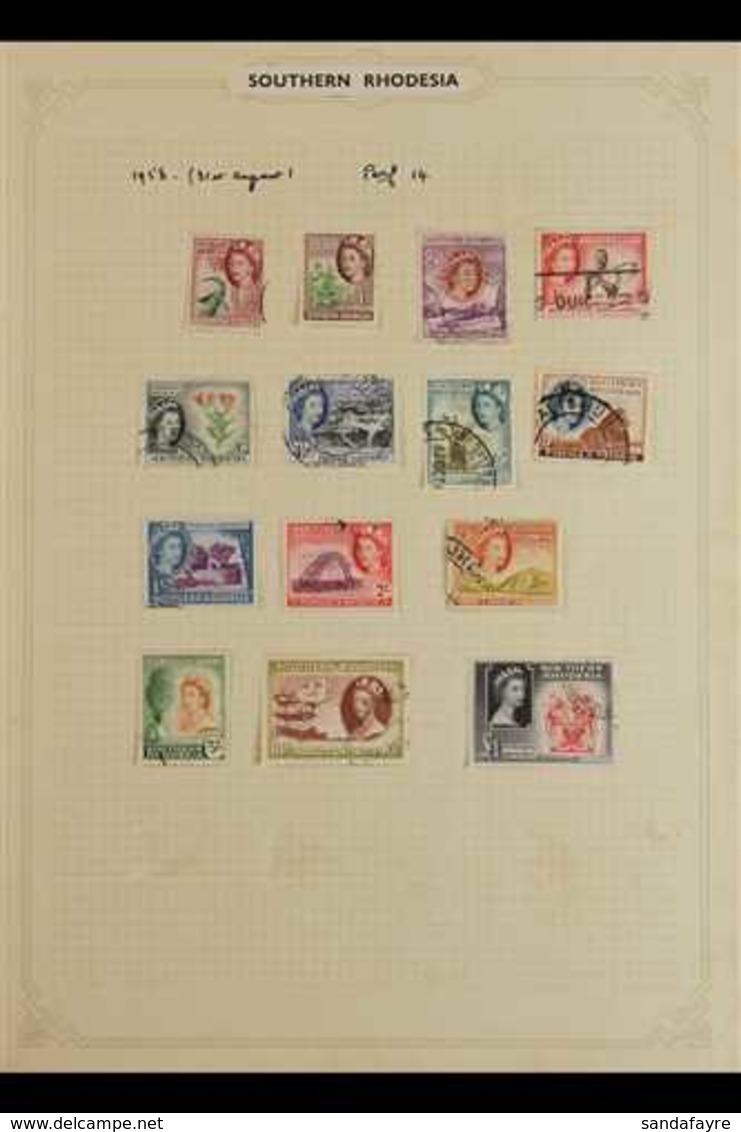 1935-1970 INTERESTING MINT & USED COLLECTION A Charming Old Time Mint & Used Collection With Many Complete Sets, Both Mi - Rodesia Del Sur (...-1964)