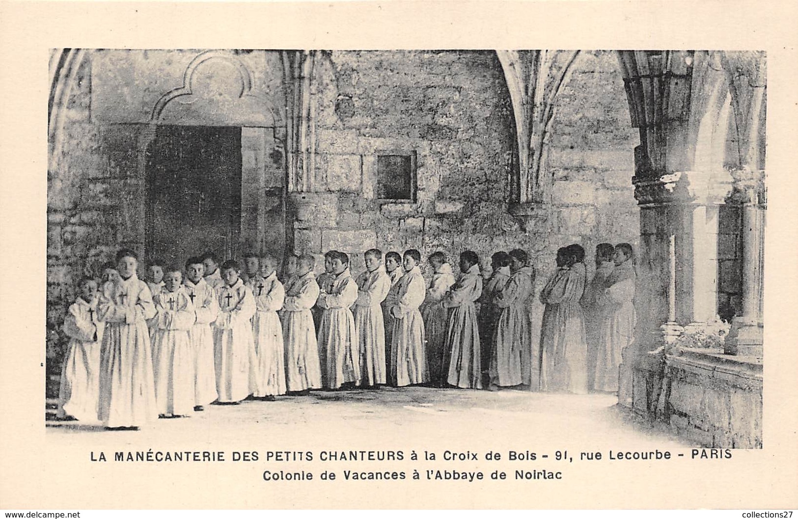 75015-PARIS- 91 RUE LECOURBE , LA MANECANTERIE DES PETITS CHANTEURS DE LA CROIX DE BOIS - Arrondissement: 15