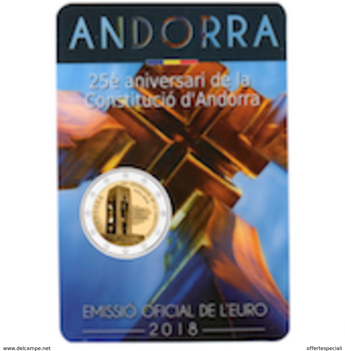 Andorra 2018 Blister 25° Anniversario Della Costituzione - Andorre