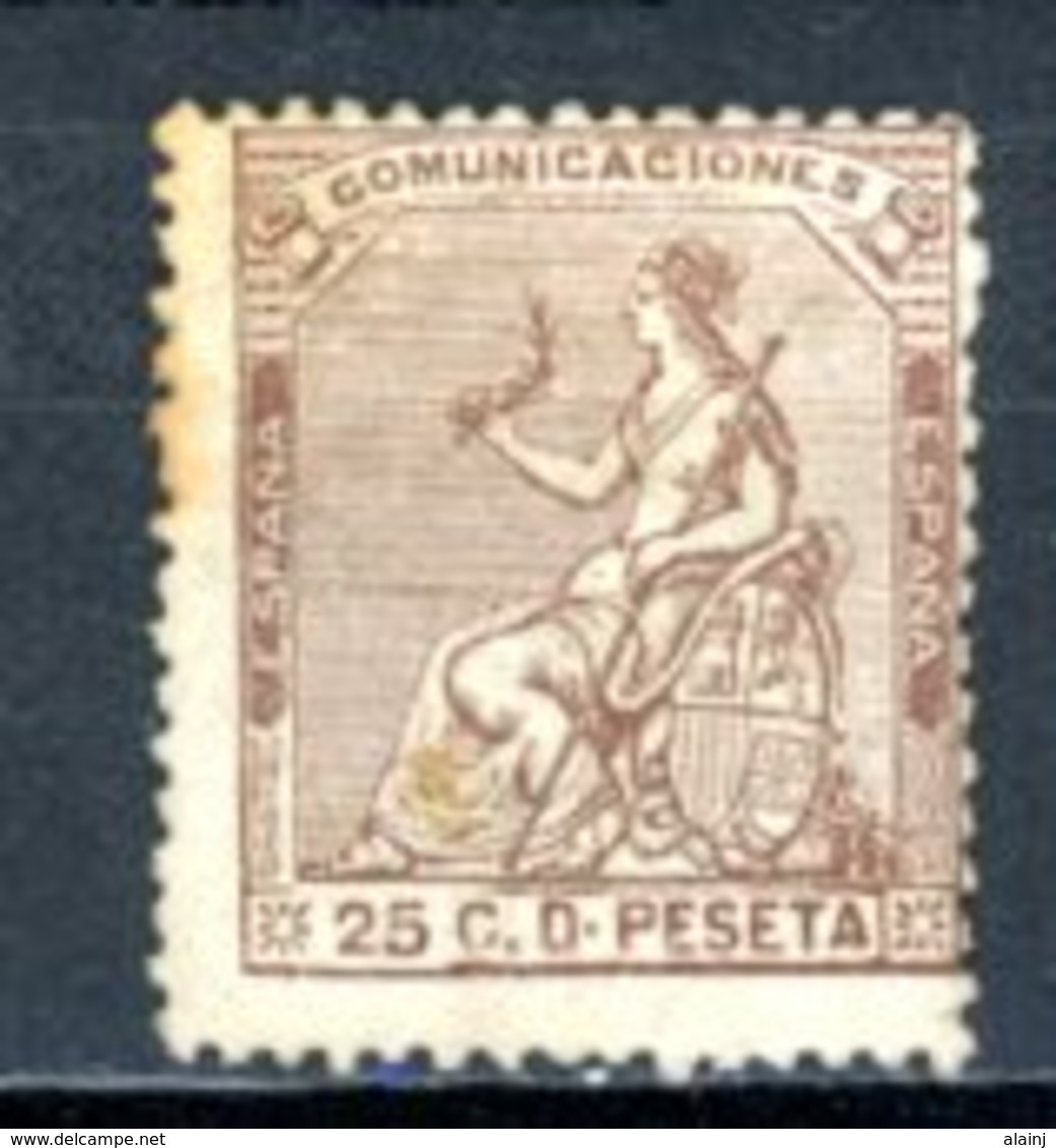 Espagne  République 1873     Y&T   134    X    ---     Sans Gomme  --  Quelques Rousseurs  --  TB - Unused Stamps